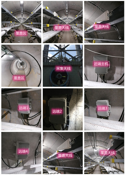  肃州电力管廊覆盖天线方案案例